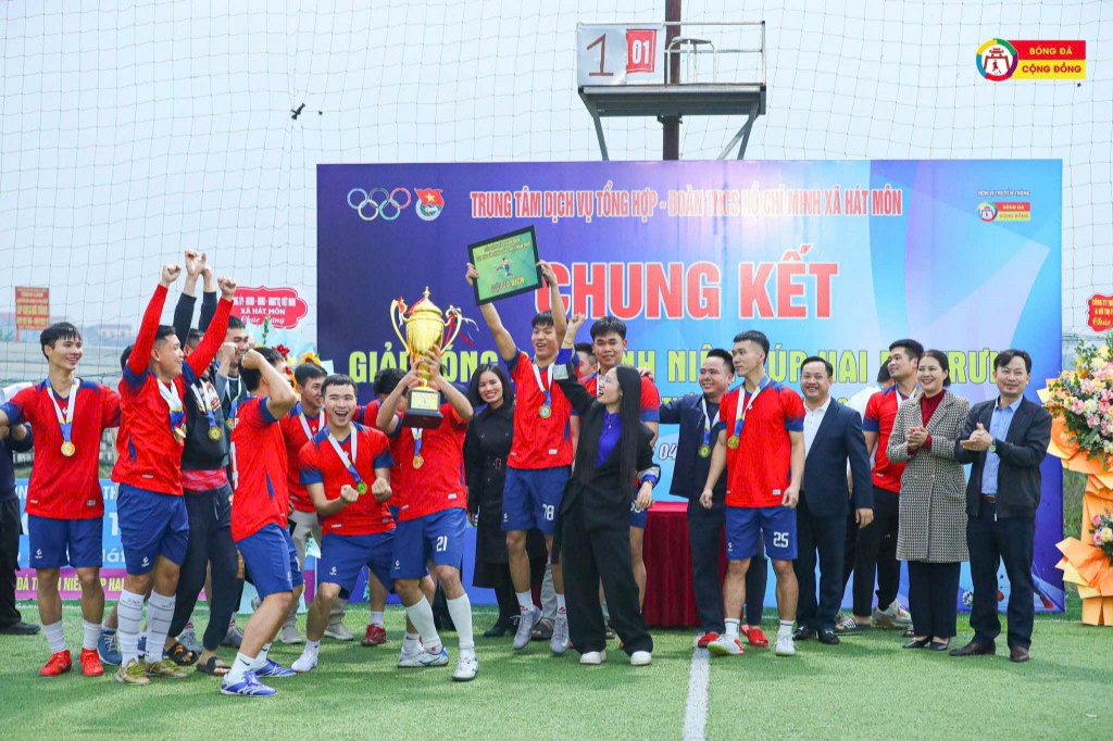 FC Liên Hiệp 1 vô địch giải bóng đá tranh cúp Hai Bà Trưng