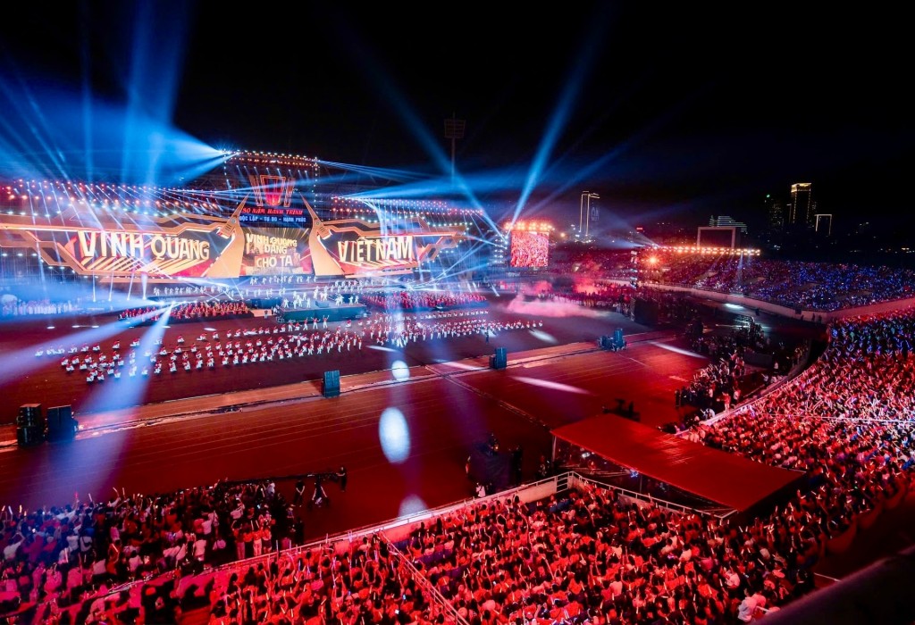 Chương trình nghệ thuật đặc biệt “Tầm nhìn mới - Kỷ nguyên mới” sẽ diễn ra tại Sân vận động Quốc gia Mỹ Đình - Hà Nội (Ảnh minh họa: BVH) Chương trình nghệ thuật đặc biệt “Tầm nhìn mới - Kỷ nguyên mới” sẽ diễn ra tại Sân vận động Quốc gia Mỹ Đình - Hà Nội (Ảnh minh họa: BVH)