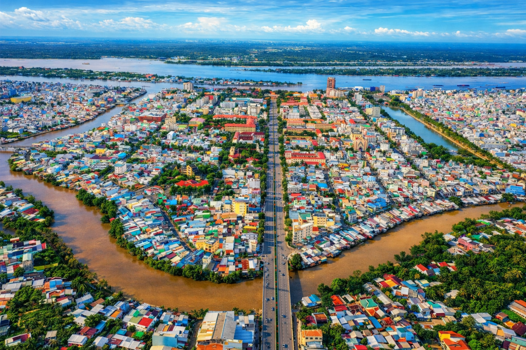 Diện mạo đô thị Đồng Tháp ngày càng khang trang, hiện đại, phản ánh kết quả phát triển kinh tế - xã hội của địa phương. Diện mạo đô thị Đồng Tháp ngày càng khang trang, hiện đại, phản ánh kết quả phát triển kinh tế - xã hội của địa phương.