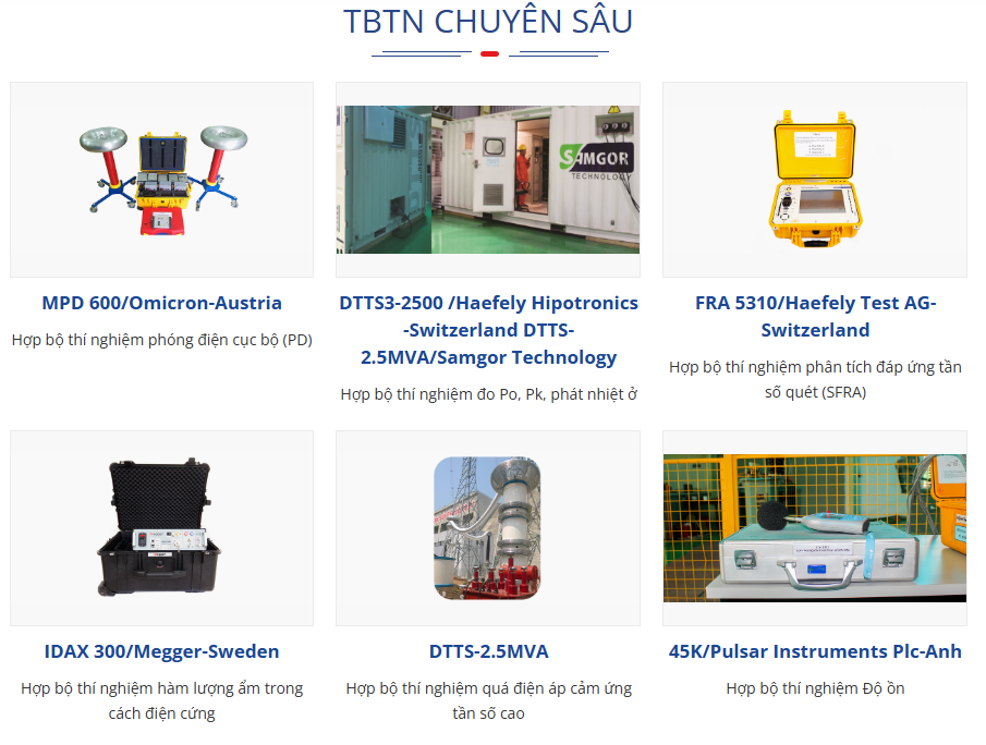 NPCETC làm chủ công nghệ thí nghiệm, kiểm định cơ - điện - nhiệt