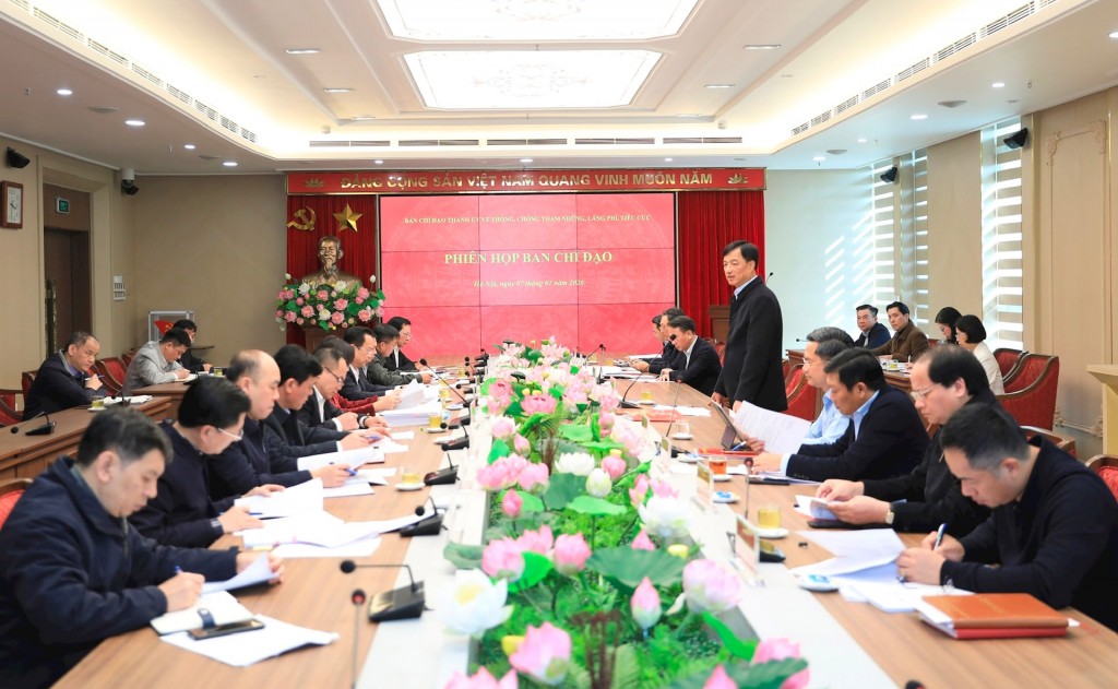 Đẩy mạnh phòng chống tham nhũng, lãng phí trên 10 nhiệm vụ trọng tâm