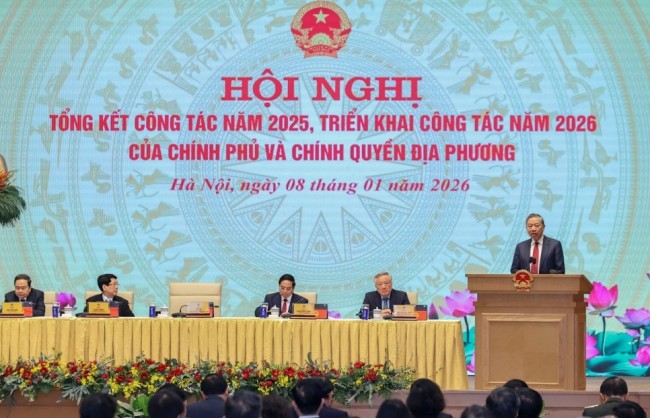 Phát biểu chỉ đạo của Tổng Bí thư Tô Lâm tại Hội nghị toàn quốc Chính phủ và chính quyền địa phương