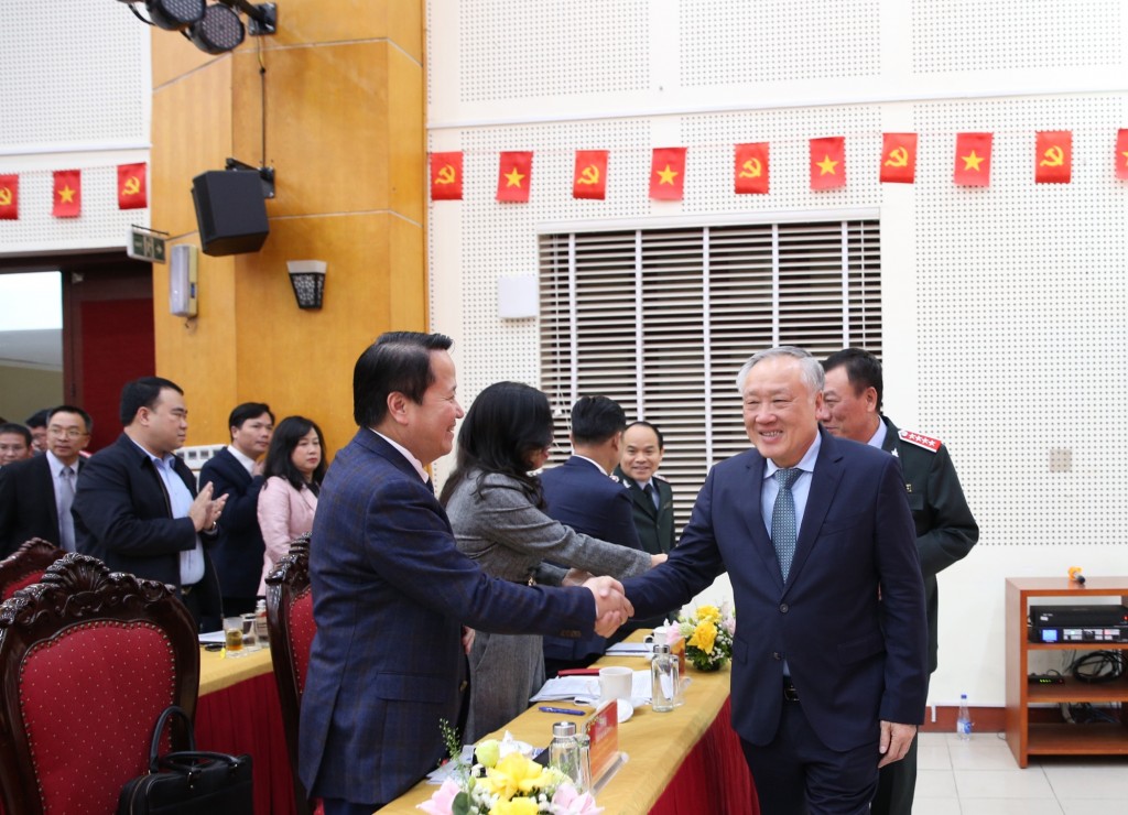 Phó Thủ tướng Thường trực Chính phủ Nguyễn Hòa Bình dự Hội nghị tổng kết công tác năm 2025, triển khai nhiệm vụ năm 2026 của Thanh tra Chính phủ - Ảnh: VGP/Nguyễn Hoàng