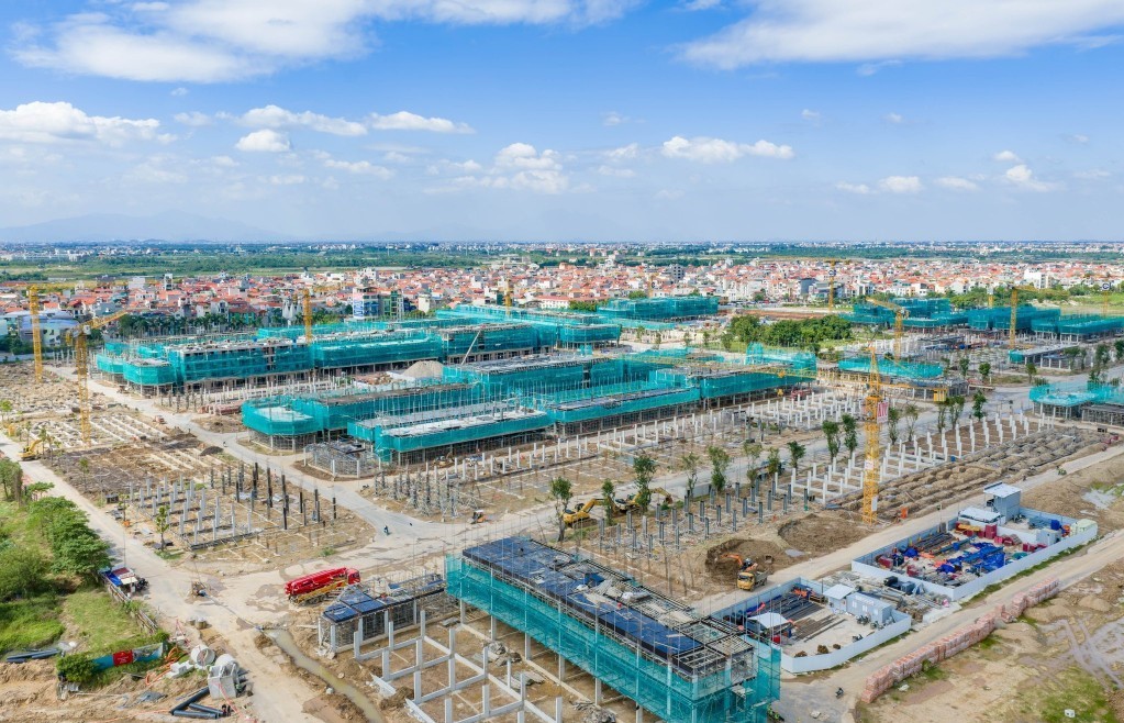 Đại công trường phía Tây Hà Nội sôi động, kích hoạt chu kỳ tăng trưởng ấn tượng cho Vinhomes Wonder City