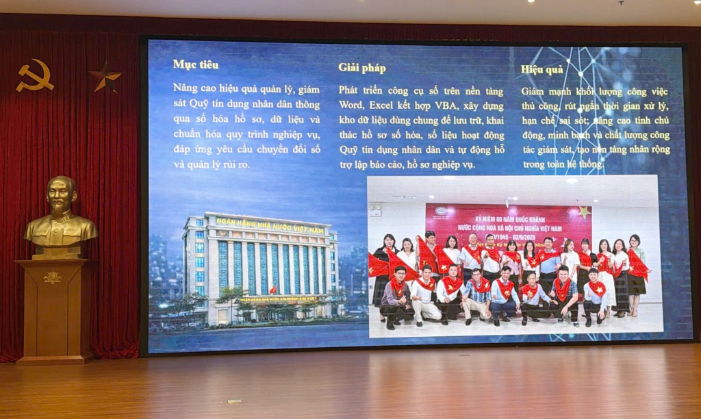 NHNN Khu vực 1: Lan tỏa tinh thần đổi mới sáng tạo từ cuộc thi “Bước tiến sáng tạo”