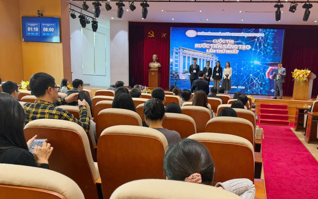 NHNN Khu vực 1: Lan tỏa tinh thần đổi mới sáng tạo từ cuộc thi “Bước tiến sáng tạo”