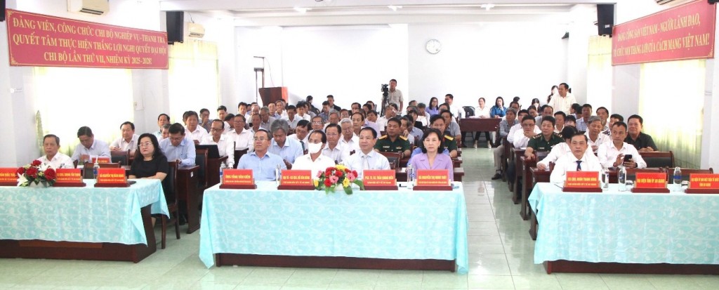 Các đại biểu dự hội nghị (ảnh: Hạnh Châu)