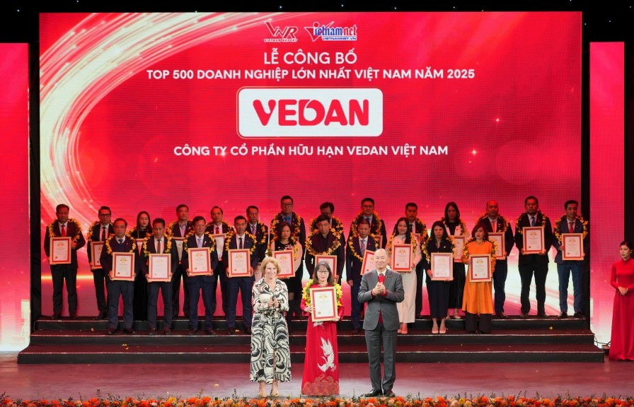 Vedan giữ vững vị trí “Top 500 doanh nghiệp lớn nhất Việt Nam”  lần thứ 13
