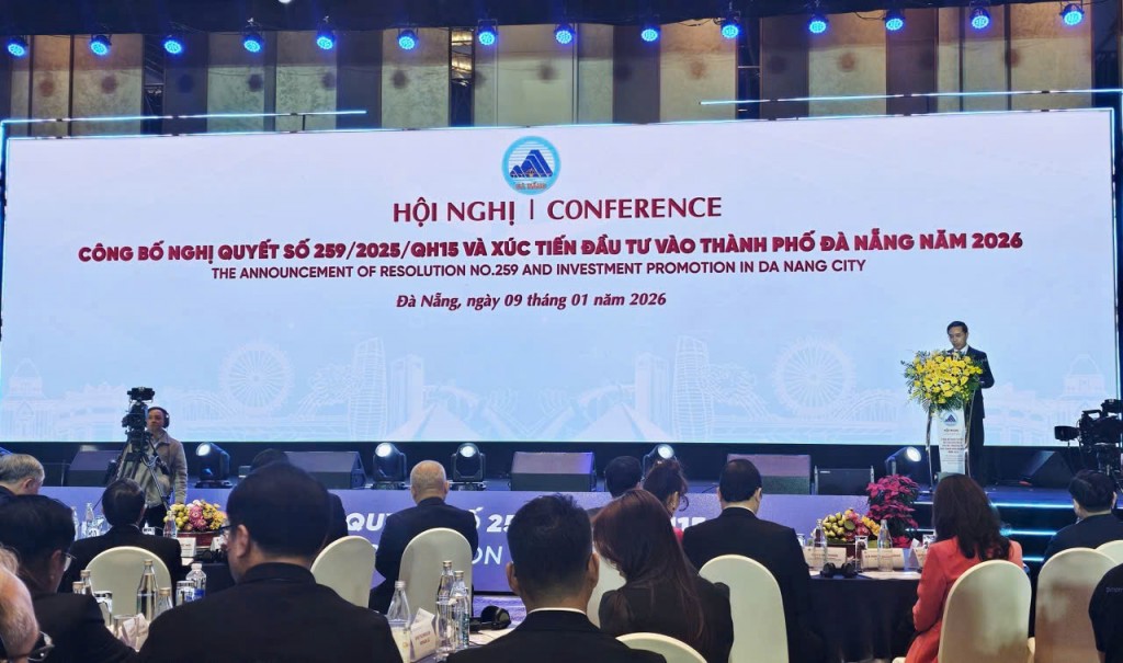 Hội nghị Công bố Nghị quyết số 259/2025/QH15 và Xúc tiến đầu tư vào thành phố Đà Nẵng năm 2026 