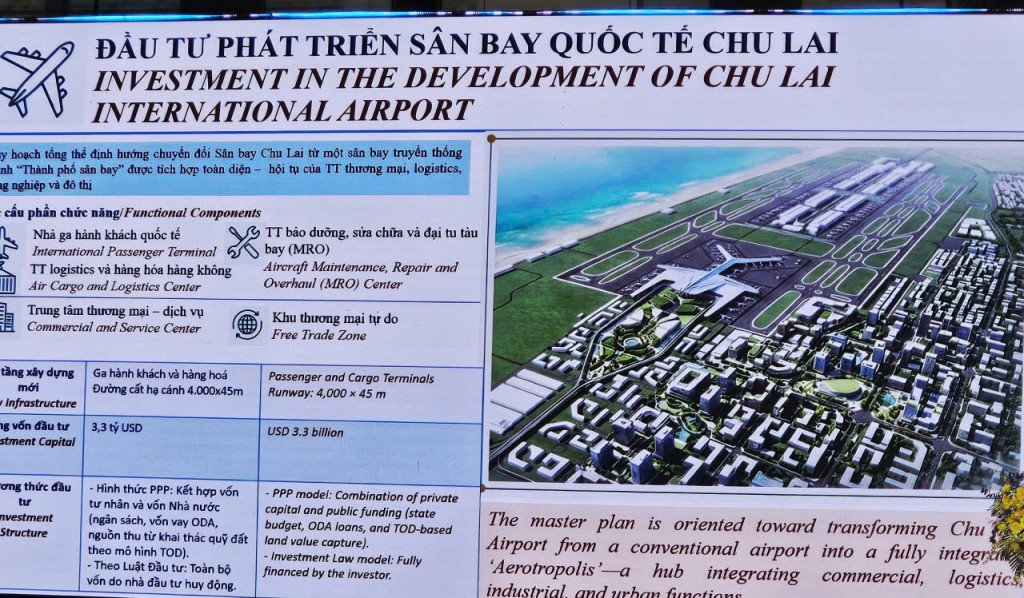 Tại Hội nghị, thành phố Đà Nẵng đã giới thiệu định hướng quy hoạch, phát triển các dự án hạ tầng chiến lược