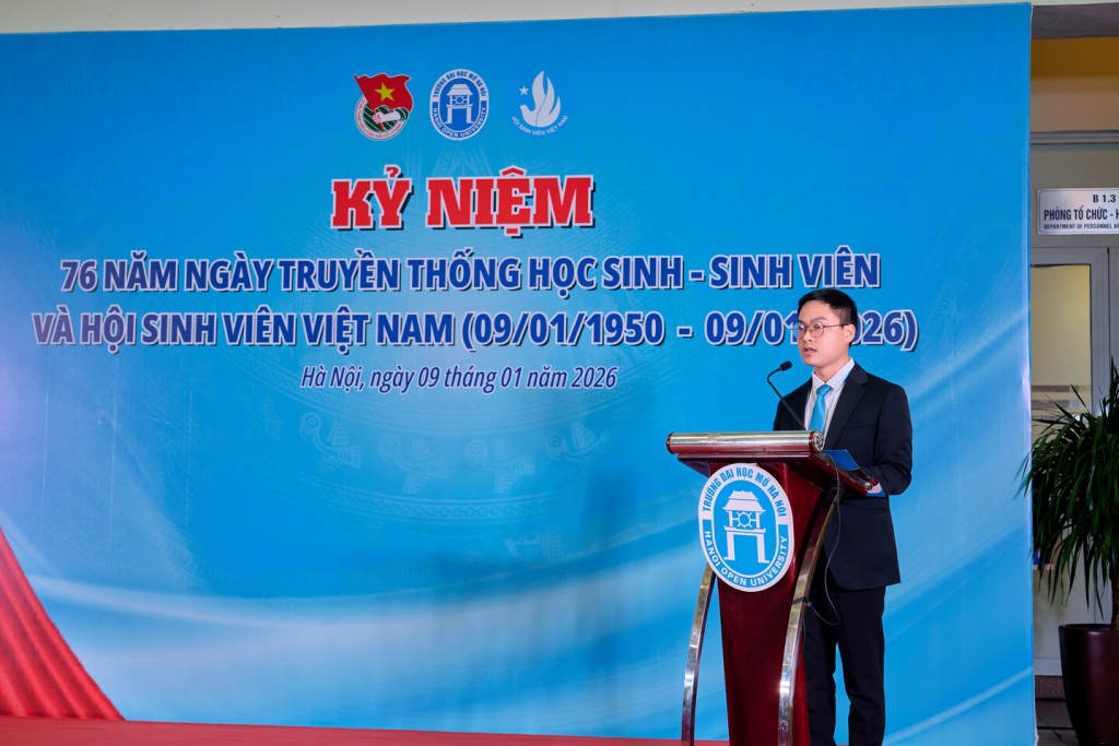 Khơi dậy khát vọng cống hiến của sinh viên trường Mở Khơi dậy khát vọng cống hiến của sinh viên trường Mở