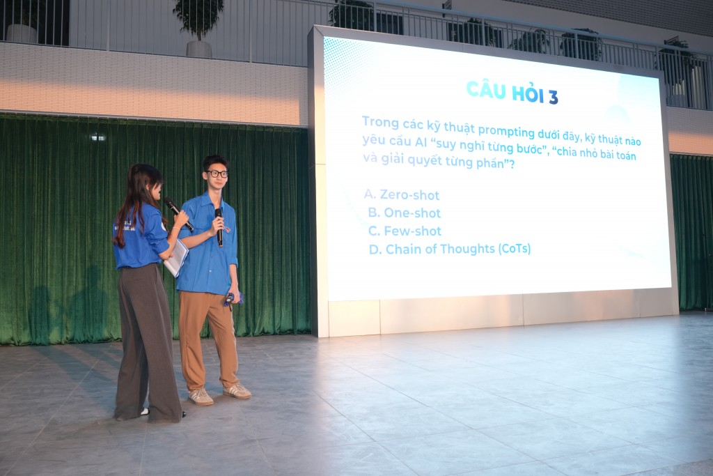 Các câu hỏi mang đến cho học sinh cái nhìn chân thực về AI