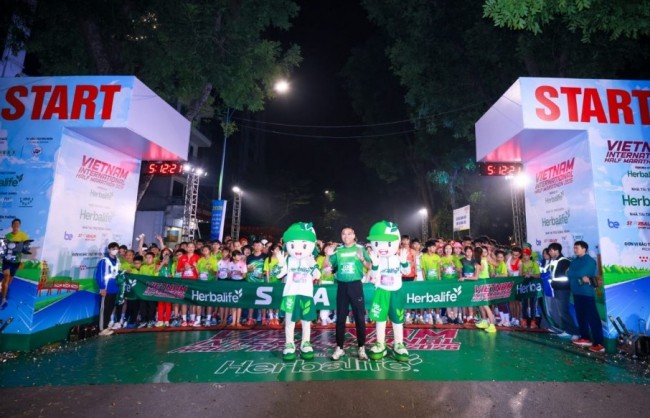 Giải bán marathon quốc tế Việt Nam 2026: Khởi đầu năm mới năng động cùng Herbalife