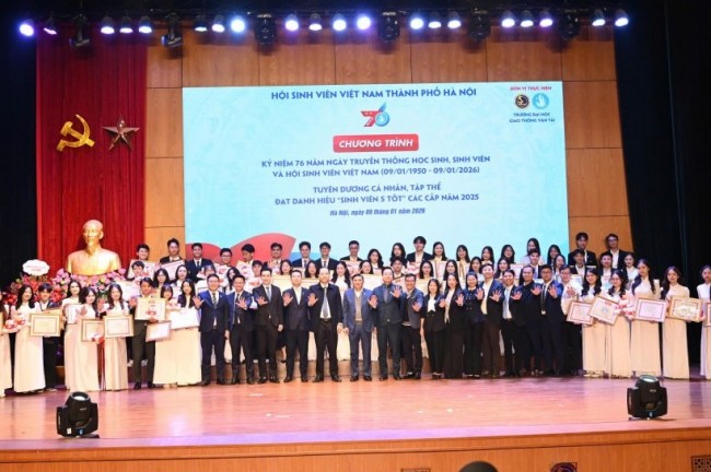 Thắp sáng truyền thống, tôn vinh khát vọng sinh viên Thủ đô