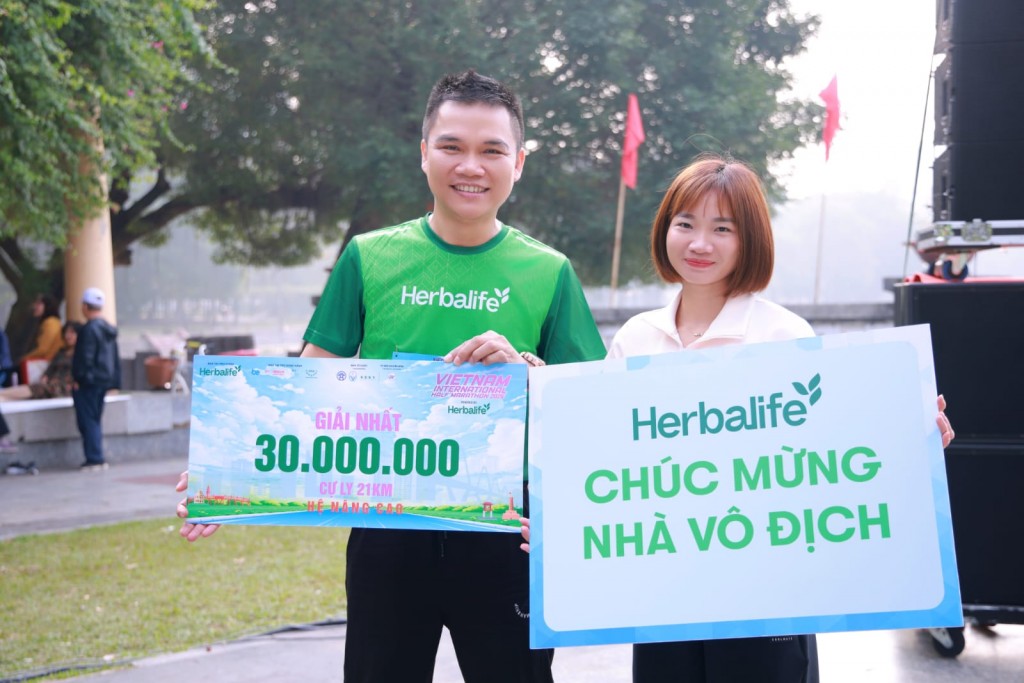 Giải bán marathon quốc tế Việt Nam 2026: Khởi đầu năm mới năng động cùng Herbalife