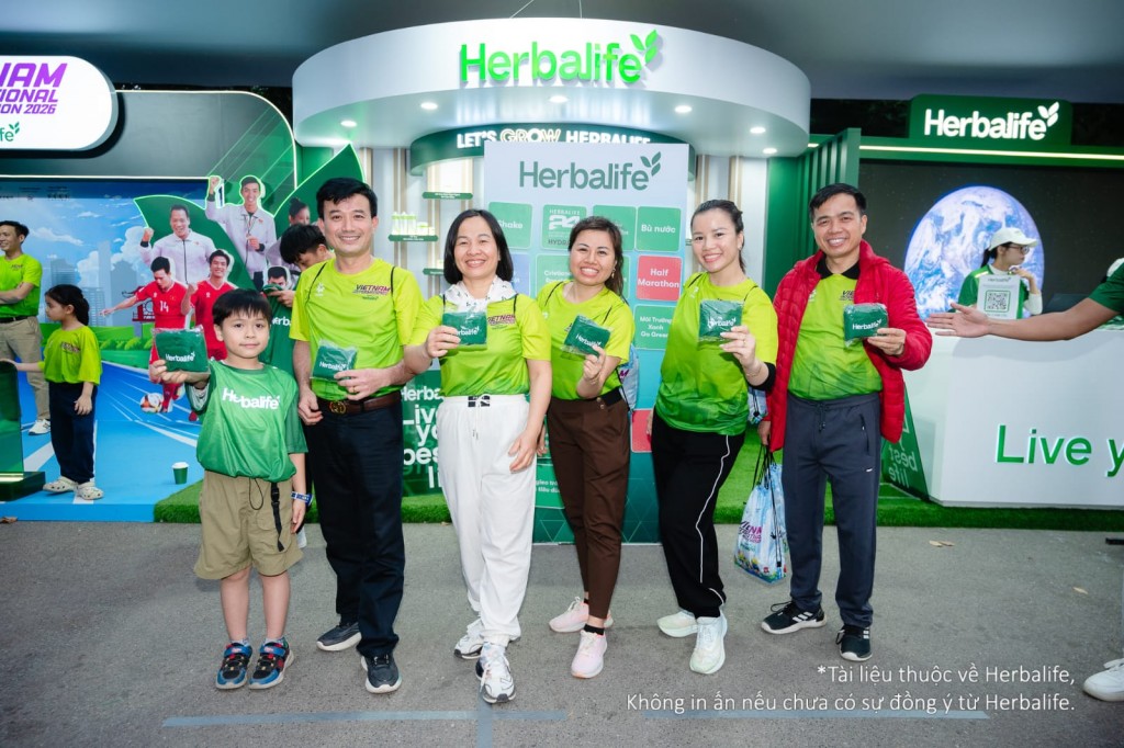 Giải bán marathon quốc tế Việt Nam 2026: Khởi đầu năm mới năng động cùng Herbalife