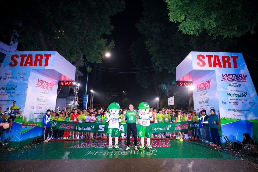 Giải bán marathon quốc tế Việt Nam 2026: Khởi đầu năm mới năng động cùng Herbalife