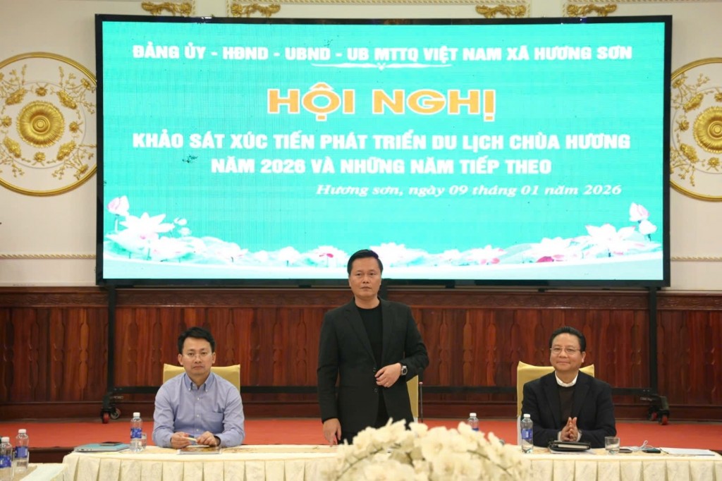Lễ hội chùa Hương năm 2026 hướng tới an toàn - thân thiện - chất lượng