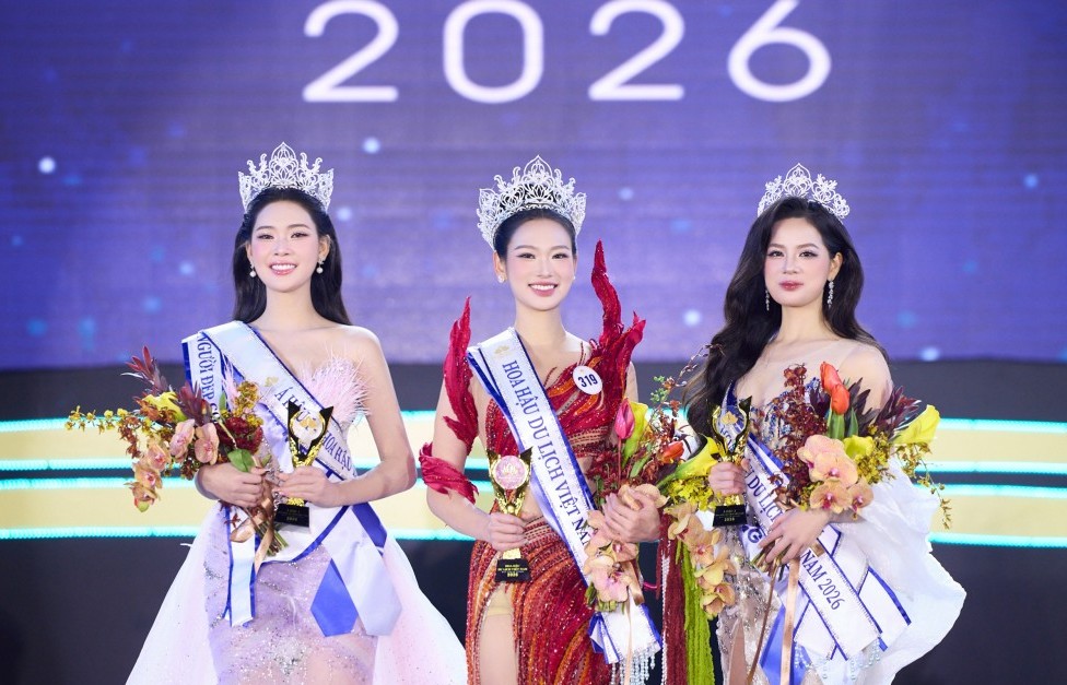 Người đẹp Hà Nội đăng quang Hoa hậu Du lịch Việt Nam 2026