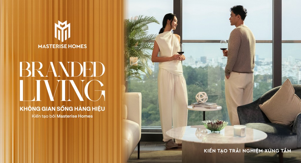 Branded Living by Masterise Homes xoay quanh khái niệm “hàng hiệu” cho mọi phân khúc – nơi đặc quyền “hàng hiệu” không chỉ là câu chuyện của số ít, mà là trải nghiệm sống xứng tầm cho từng chủ nhân