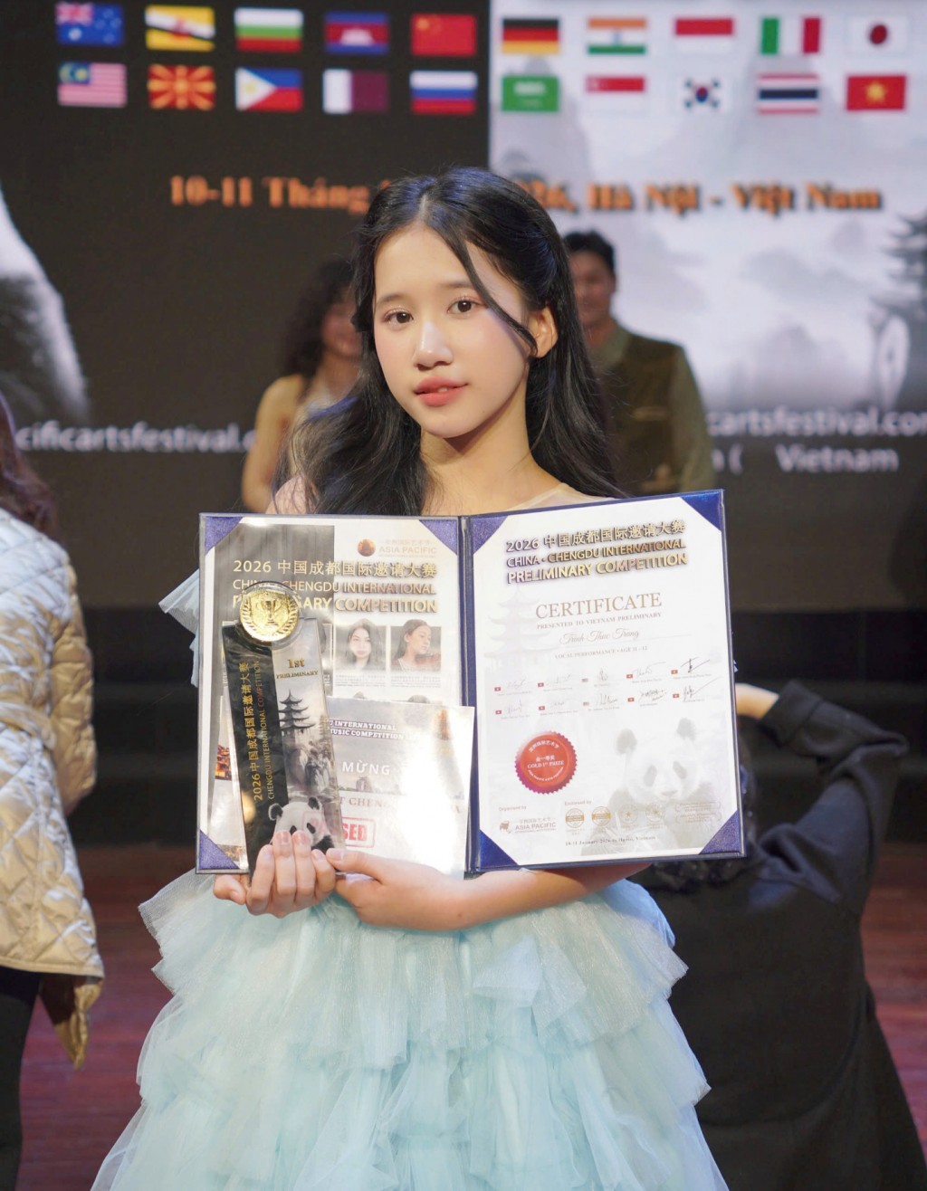 Tài năng nhí Việt Nam đăng quang Quán quân cuộc thi nghệ thuật quốc tế Châu Á - Thái Bình Dương