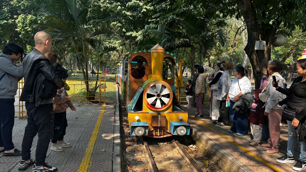 Ngỡ ngàng trước không gian sáng tạo Công viên Thống nhất Ngỡ ngàng trước không gian sáng tạo Công viên Thống nhất