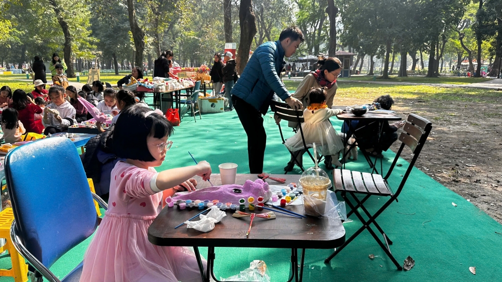 Ngỡ ngàng trước không gian sáng tạo Công viên Thống nhất Ngỡ ngàng trước không gian sáng tạo Công viên Thống nhất