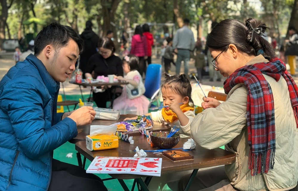 Ngỡ ngàng trước không gian sáng tạo Công viên Thống nhất