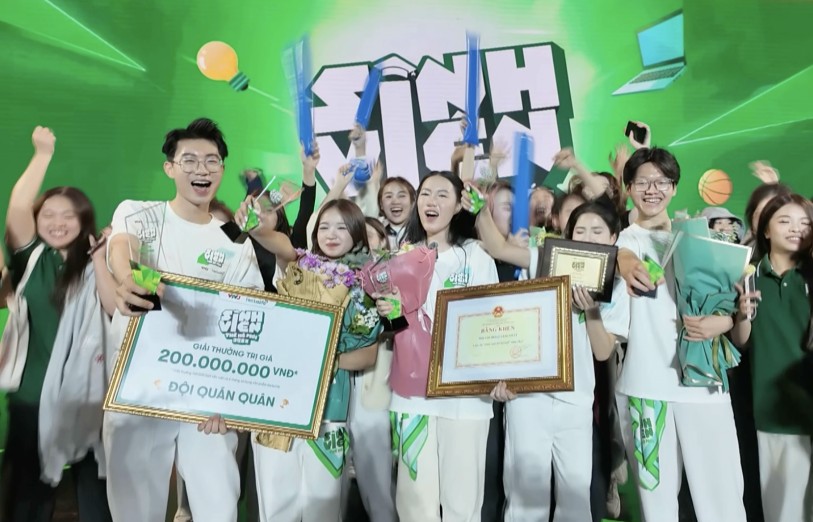 HSB trở thành Quán quân Sinh viên thế hệ mới 2025