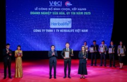 Herbalife Việt Nam được vinh danh “Doanh nghiệp văn hóa, uy tín” năm 2025