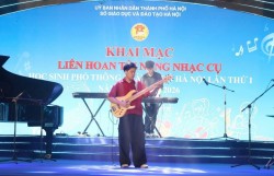 161 tiết mục tham dự Liên hoan tài năng nhạc cụ học sinh