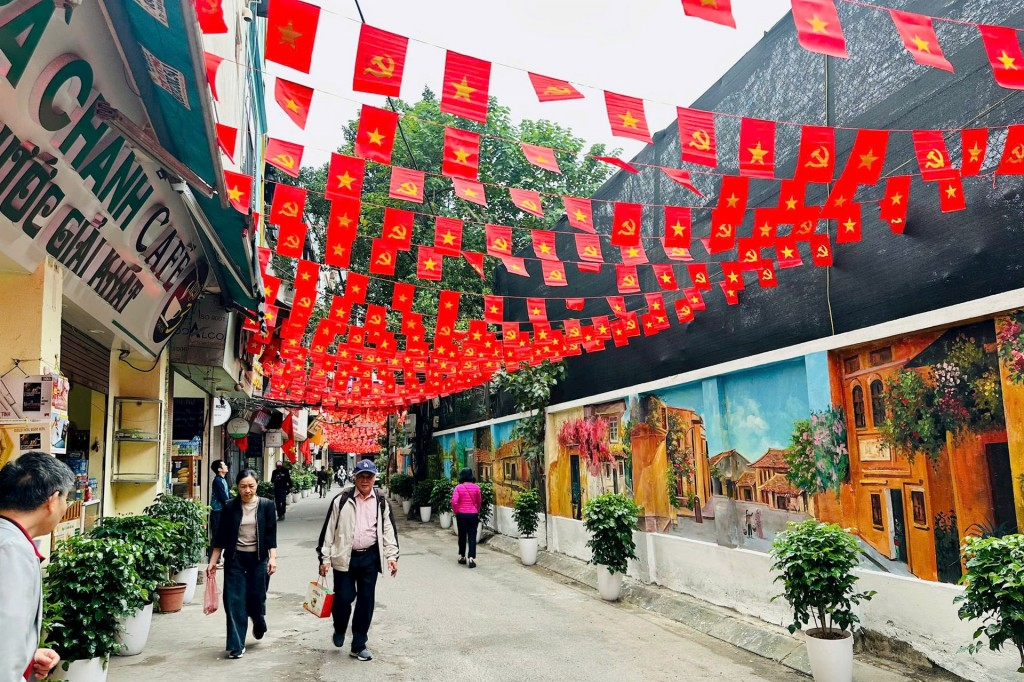 Hà Nội: Tạo diện mạo mới đón Tết và Đại hội XIV của Đảng