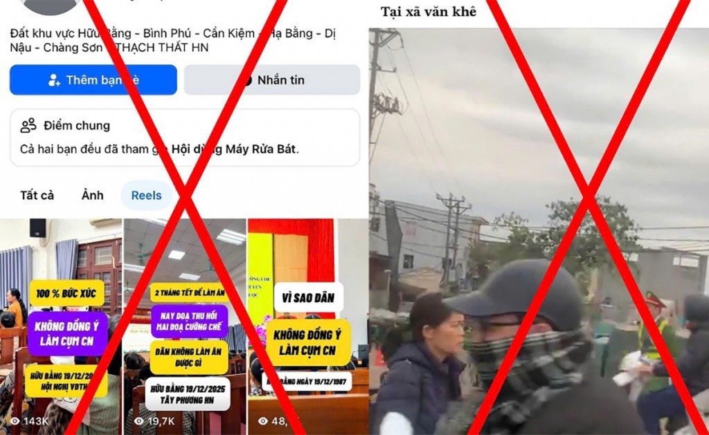 Cảnh giác thông tin xuyên tạc về công tác giải phóng mặt bằng