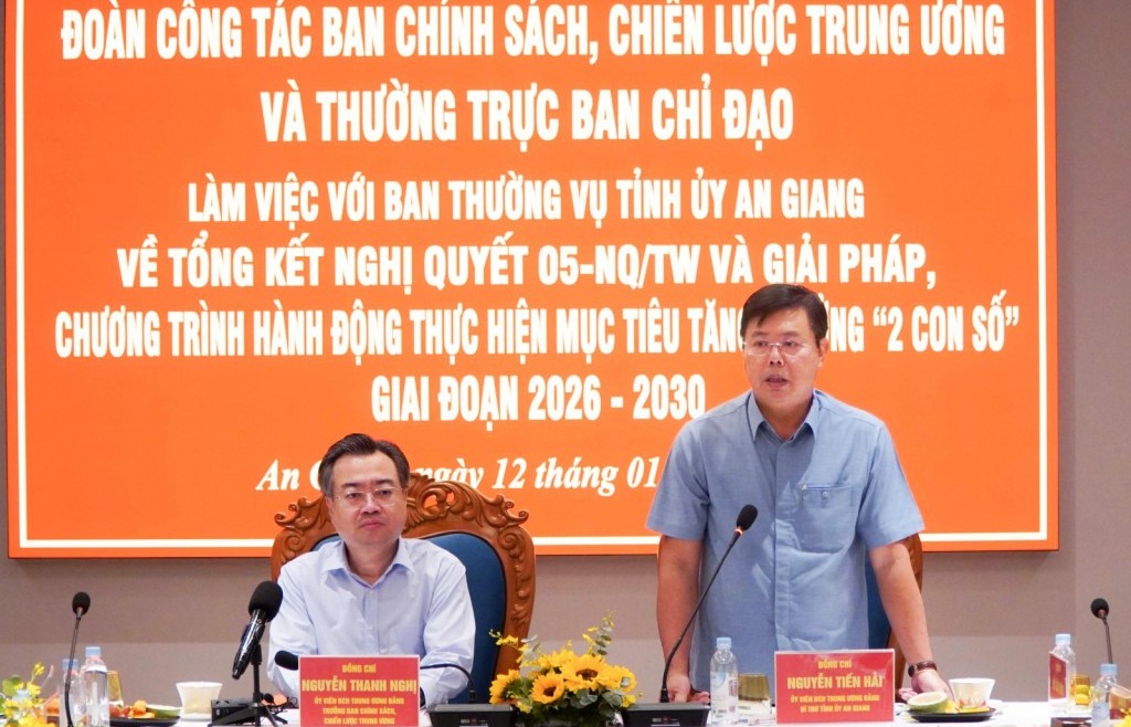 Bàn giải pháp đưa An Giang tăng trưởng hai con số giai đoạn 2026 - 2030