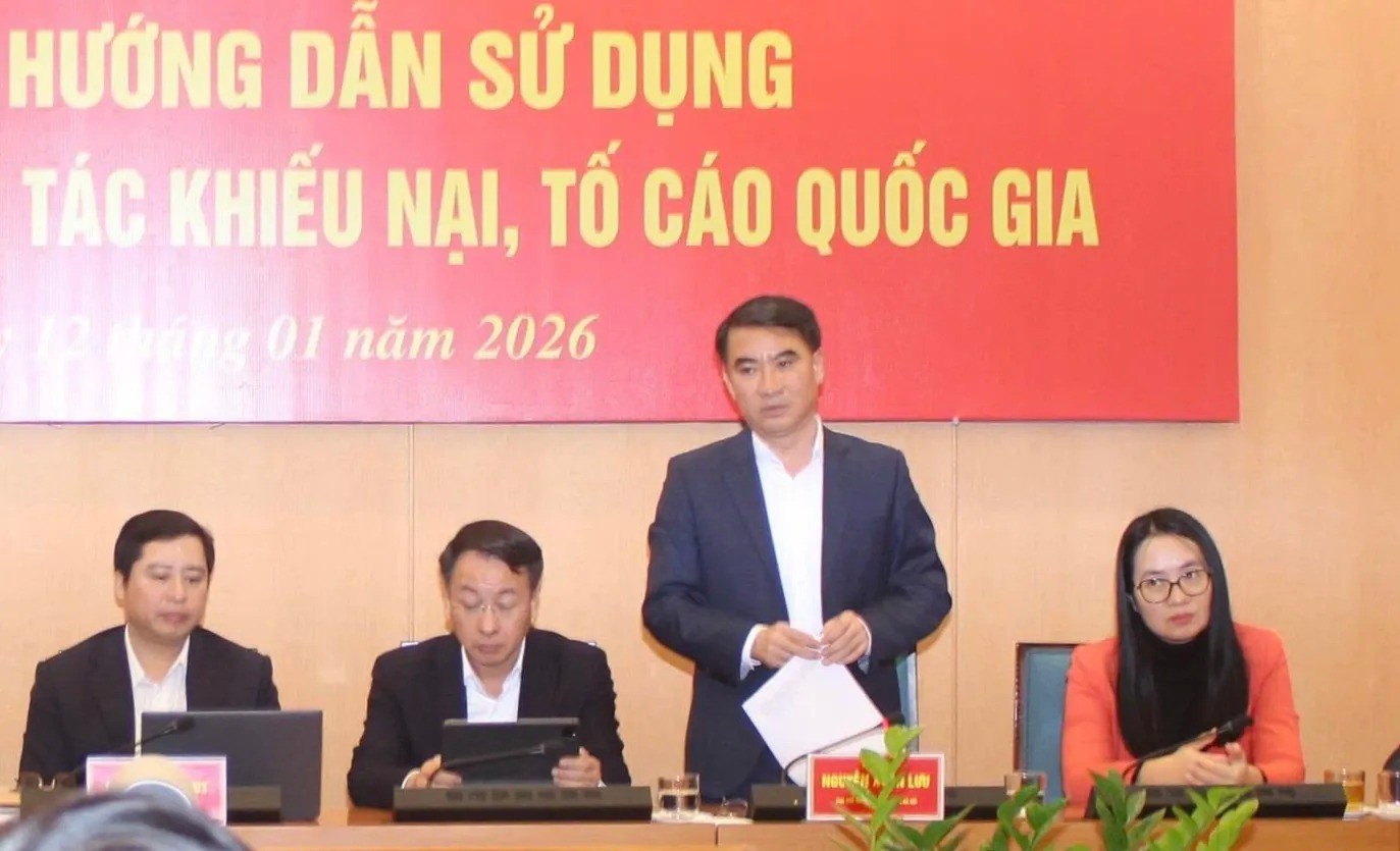 Phó Chủ tịch UBND Thành phố Nguyễn Xuân Lưu phát biểu tại hội nghị