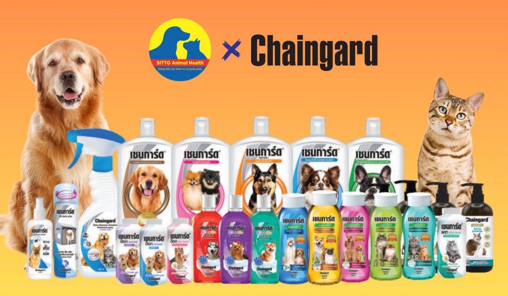 Chaingard – Giải pháp chăm sóc da và lông thú cưng từ Thái Lan chính thức có mặt tại Việt Nam