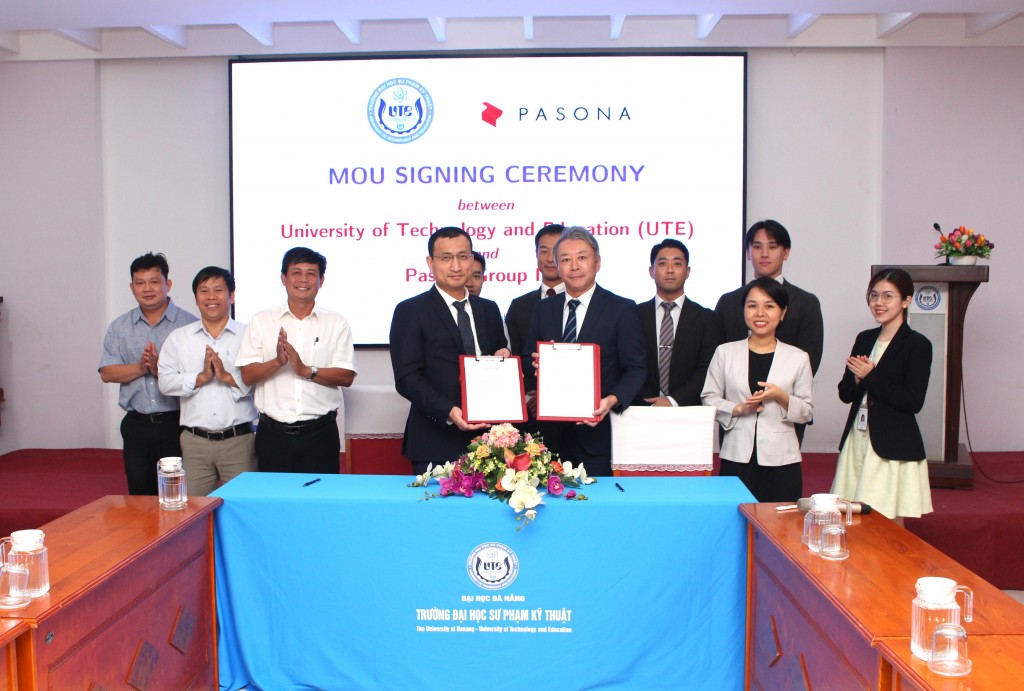Trường Đại học Sư phạm Kỹ thuật Đà Nẵng ký kết biên bản thỏa thuận hợp tác với Tập đoàn Pasona (Nhật Bản) góp phần nâng cao chất lượng đào tạo, bám sát nhu cầu thực tế