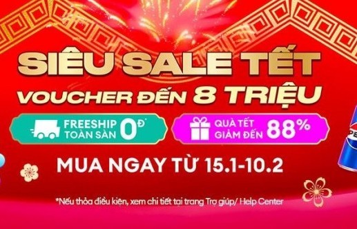 Lazada khởi động lễ hội mua sắm “Siêu sale Tết” 2026: Sắm siêu deal, Tết siêu lộc
