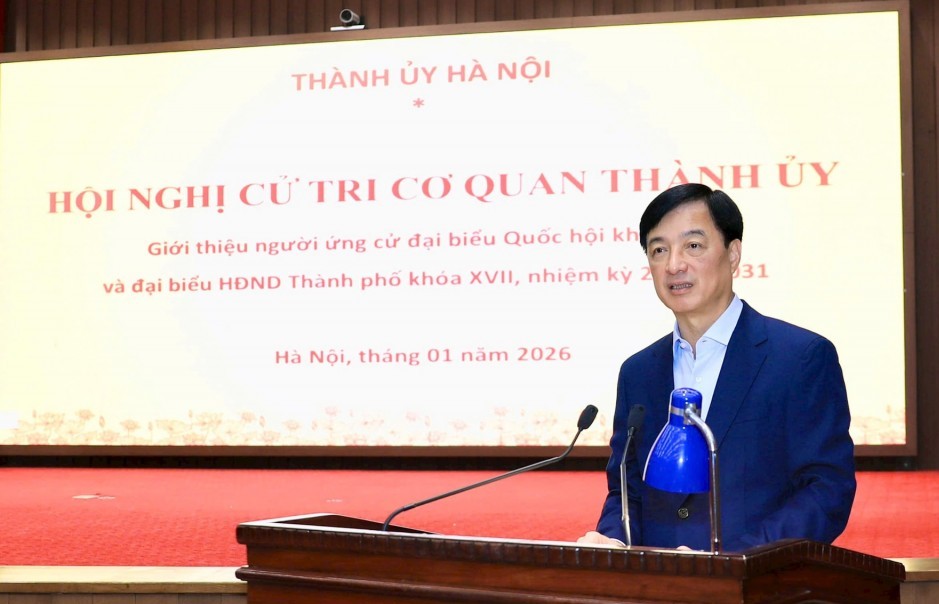 Giới thiệu đồng chí Nguyễn Duy Ngọc ứng cử đại biểu Quốc hội khóa XVI