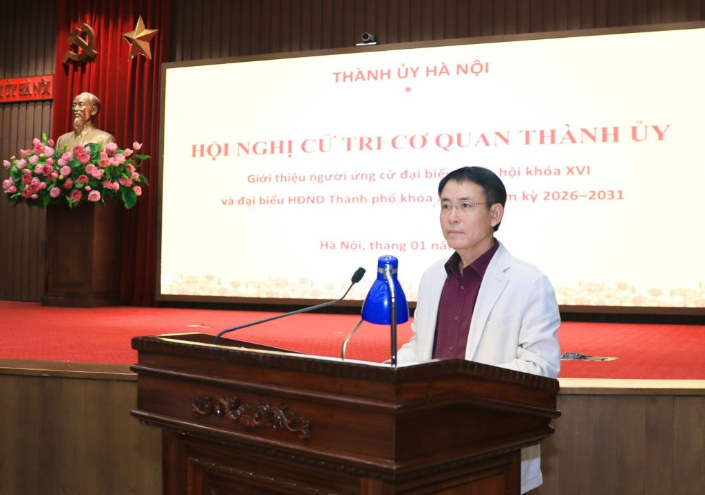 Giới thiệu đồng chí Nguyễn Trọng Đông ứng cử ĐB HĐND TP Hà Nội Giới thiệu đồng chí Nguyễn Trọng Đông ứng cử ĐB HĐND TP Hà Nội