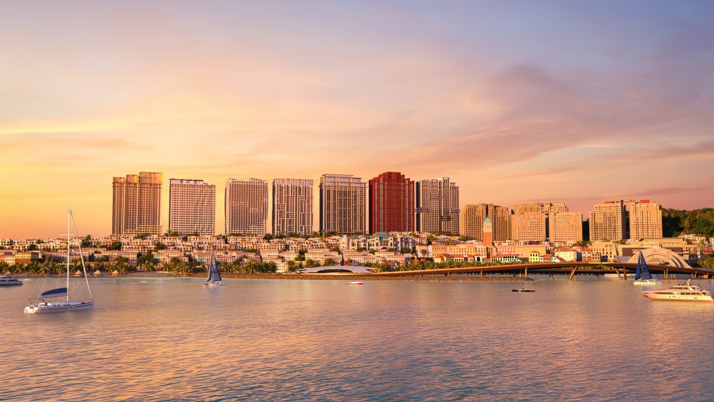 Phân khu The Sunset sở hữu tầm nhìn hiếm có ngắm trọn hoàng hôn Phú Quốc. Ảnh: Sun Group. Phân khu The Sunset sở hữu tầm nhìn hiếm có ngắm trọn hoàng hôn Phú Quốc. Ảnh: Sun Group.