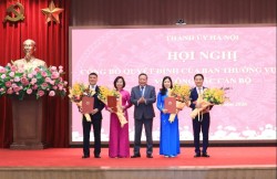 Công bố các quyết định của Ban Thường vụ Thành uỷ Hà Nội về công tác cán bộ