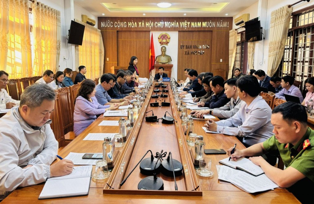 Phó Chủ tịch Thường trực UBND tỉnh Gia Lai Nguyễn Tuấn Thanh kiểm tra công tác bầu cử tại xã Phù Cát và Hội Sơn