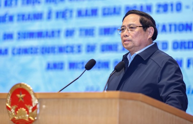 Thủ tướng yêu cầu đẩy nhanh tốc độ khắc phục hậu quả bom mìn