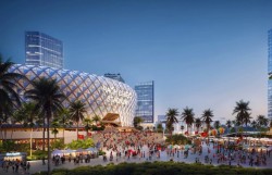 Phối cảnh "hoành tráng" Khu liên hợp thể thao quốc gia Rạch Chiếc