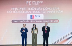 MIK Group được vinh danh “Nhà phát triển bất động sản có tốc độ bán hàng tốt nhất năm”