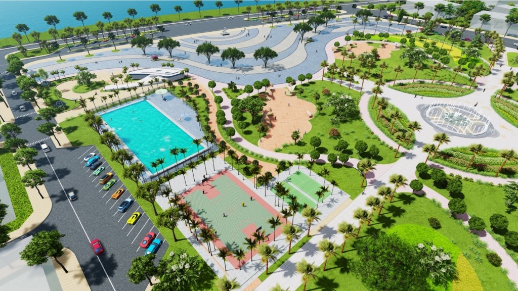 Quảng Ngãi: Đôn đốc triển khai dự án Công viên cây xanh Thạch Bích Quảng Ngãi: Đôn đốc triển khai dự án Công viên cây xanh Thạch Bích