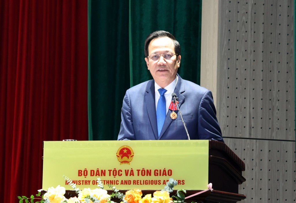 Bộ trưởng Đào Ngọc Dung nhấn mạnh, Bộ sẽ tập trung hoàn thiện ngay Chiến lược công tác dân tộc đến năm 2030 - Ảnh: VGP/Đức Tuân