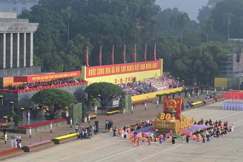 Lễ kỷ niệm 80 năm ngày Cách mạng tháng Tám thành công (19/8/1945-19/8/2025) và Quốc khánh nước Cộng hòa xã hội chủ nghĩa Việt Nam (02/9/1945-02/9/2025)  (Ảnh: VGP)