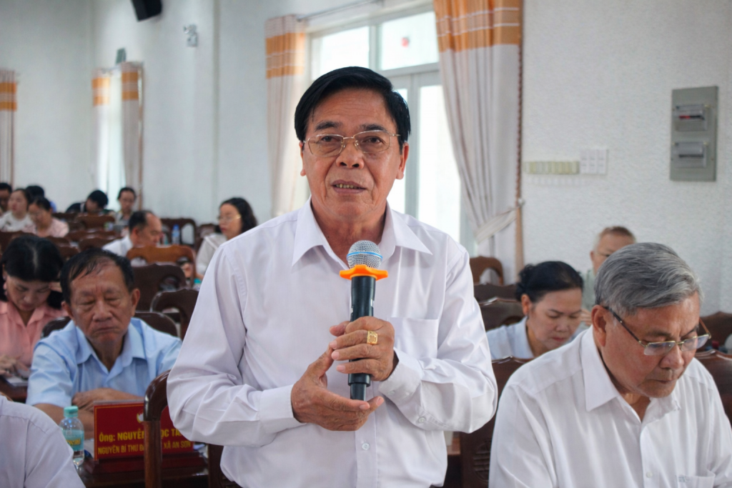 Nguyên Giám đốc Sở Nông nghiệp và Môi trường Phạm Văn Bông